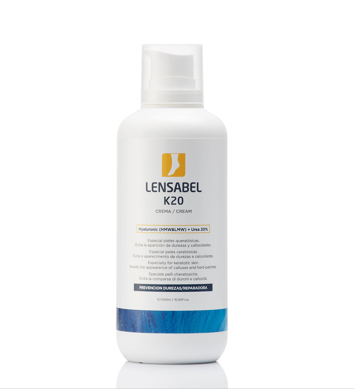 Crema para durezas - Lensabel K20 (500ml)