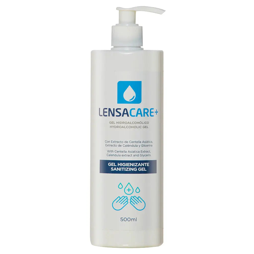 Gel Hidroalcoholico profesional LENSACARE+ | Laboratorio Lensa